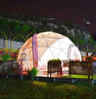 陆川河南球形帐篷-室外浪漫乐园